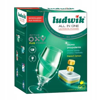 Tabletki do zmywarek All in one Lemon 90szt Ludwik - Ludwik