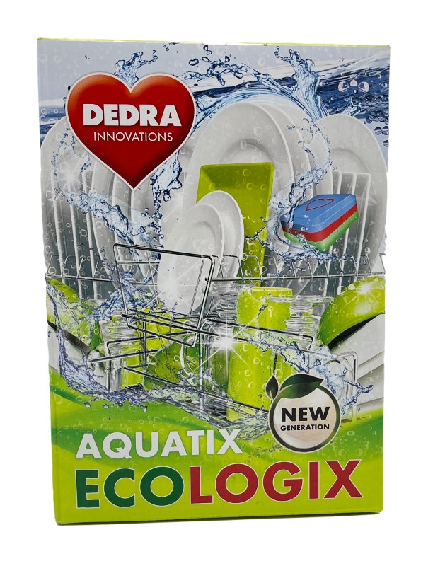 Фото - Таблетки для посудомийки Tabletki do zmywarki Aquatix Ecologix 60szt