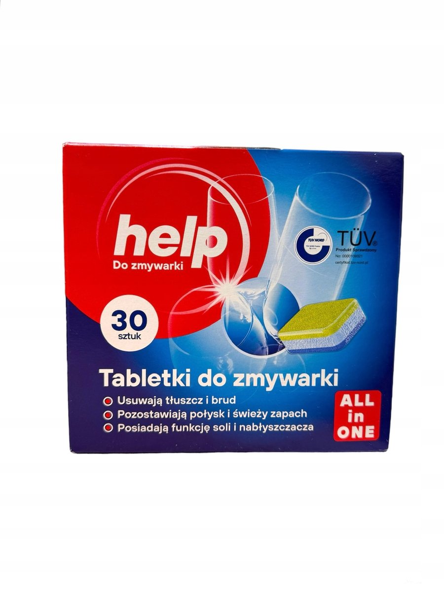 Tabletki do zmywarki Help 30 szt. Marba - Help | Sklep EMPIK.COM