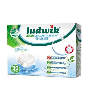 Tabletki do zmywarki LUDWIK ekologiczne, 30 szt. - Ludwik