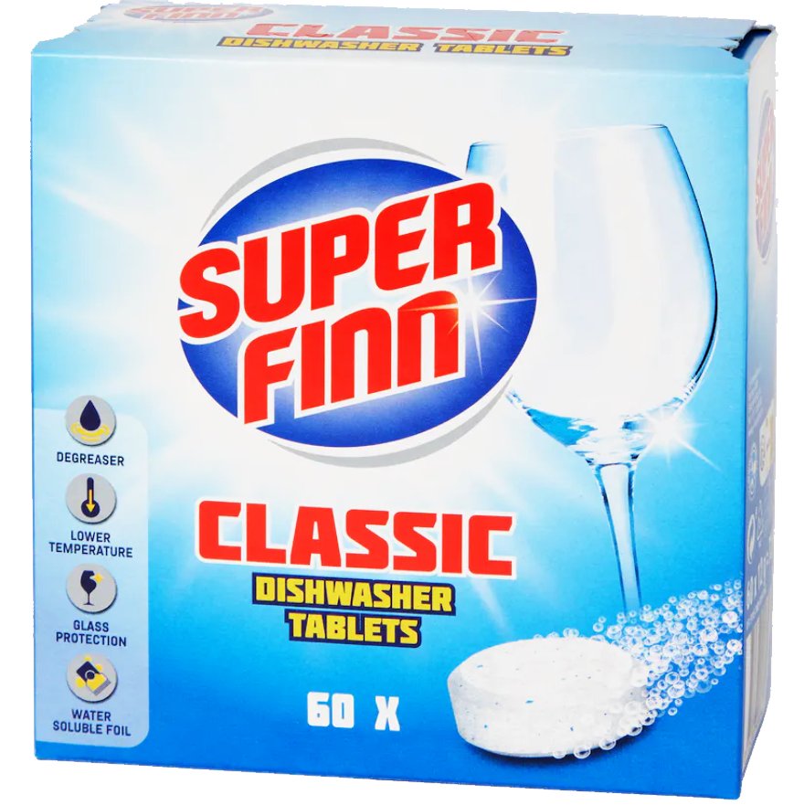 Tabletki Do Zmywarki Superfinn Classic 60 Szt. - Action | Sklep EMPIK.COM