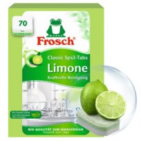 Tabletki Kapsułki do Zmywarki Frosch Limonka 70szt