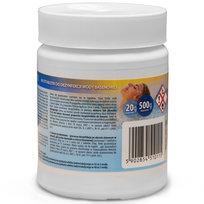 Tabletki Multifunkcyjne, chemia basenowa, chlor do wody  25 x 20g - 0,5kg