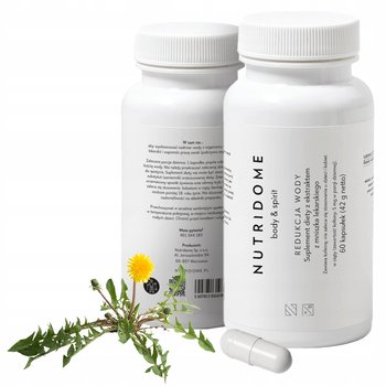 Tabletki na USUWANIE NADMIARU WODY antyoksydacja ODCHUDZANIE NUTRIDOME - Nutridome