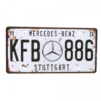 Tablica Blacha Ozdobna Mercedes-Benz Stuttgart - Inny producent