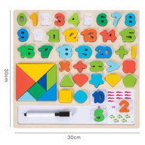 Tablica cyfrowa edukacyjna układanka nauka liczenia