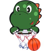 TABLICA DO KOSZYKÓWKI 40x30CM Z PIŁKĄ DINO Eddy Toys