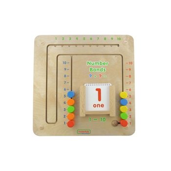 Tablica Gra Edukacyjna Łączenie Liczb Dodawanie Masterkidz - Masterkidz