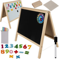 Tablica kredowa, magnetyczna 40 x 40 cm Montessori Edukacyjna