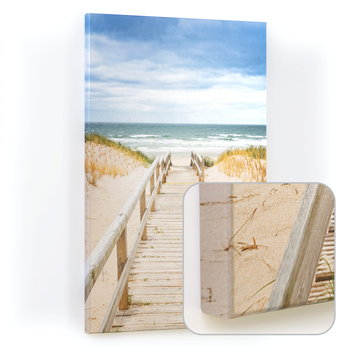 Tablica magnetyczna CANVASboards 90x60 cm - obraz Droga na plażę - Allboards