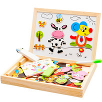 Tablica Magnetyczna Edukacyjna Duża Wielofunkcyjna dla Dzieci Prezent