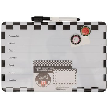 Tablica Magnetyczna, Square It!, 2 Kolorowe Magnesy - Empik