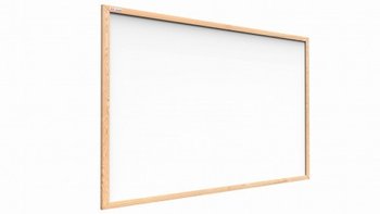 Tablica magnetyczna suchościeralna, biała, 80x50 cm - Allboards