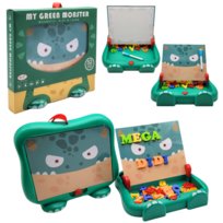 TABLICA MAGNETYCZNA ZMAZYWALNA 2 w 1 Litery Cyfry MAGNETYCZNE