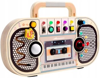 Tablica Manipulacyjna Panel Sensoryczny Drewniany Kontroler Led Przełącznik - Inna marka