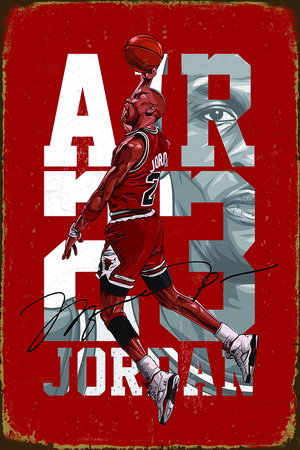 Tablica Ozdobna Blacha Air 23 Jordan Michael Jordan - Inna marka ...