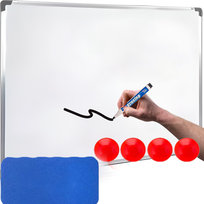 Tablica Suchościeralna Magnetyczna Biała 60X45 Cm retoo