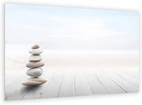 Tablica szklana magnetyczna KAMIENIE ZEN 60x40cm