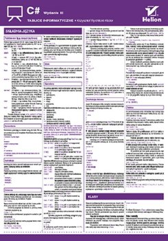 Tablice informatyczne. C# - Rychlicki-Kicior Krzysztof