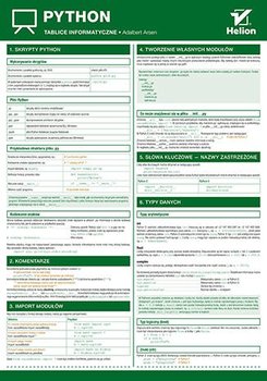 Tablice informatyczne. Python - ebook PDF - Arsen Adalbert