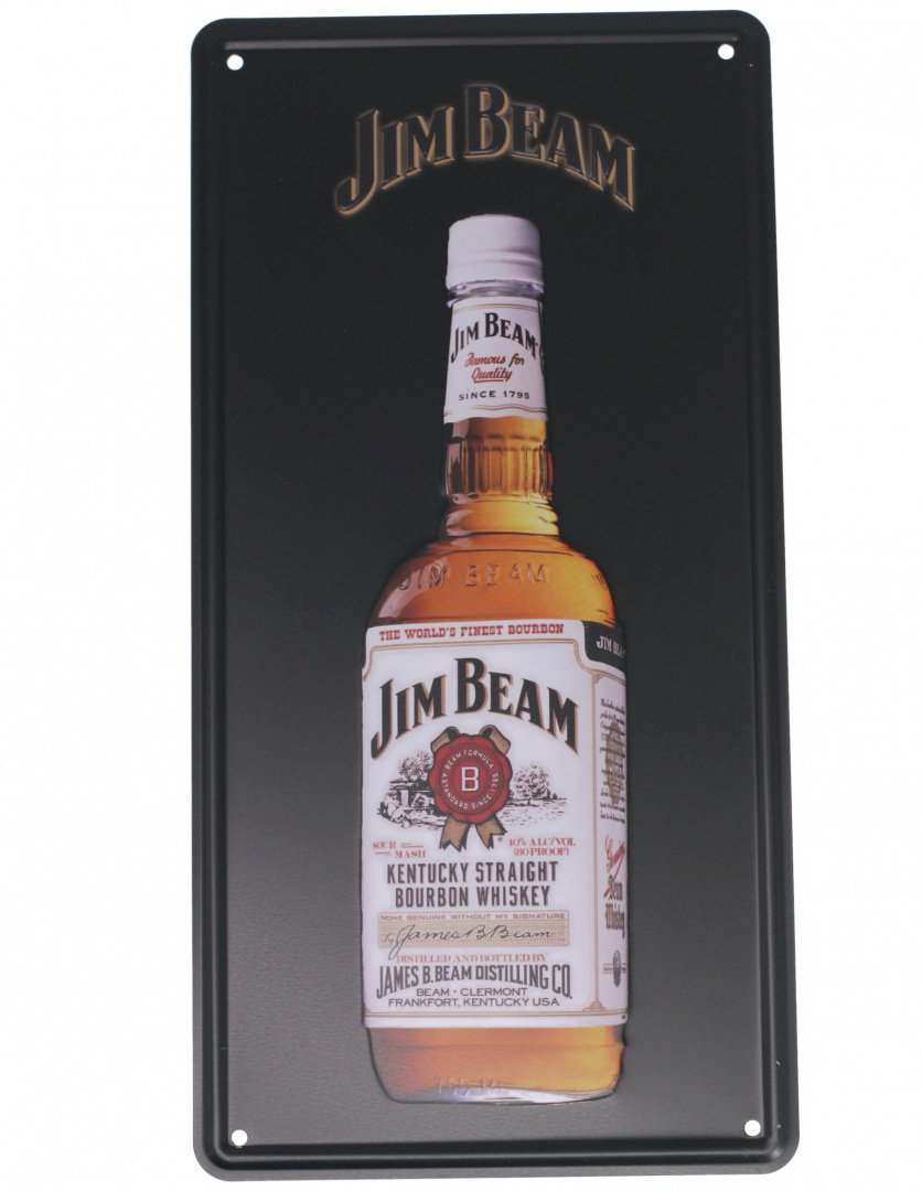 Tabliczka Ozdobna Blacha Jim Beam Retro Vintage - Inna Marka | Sklep ...