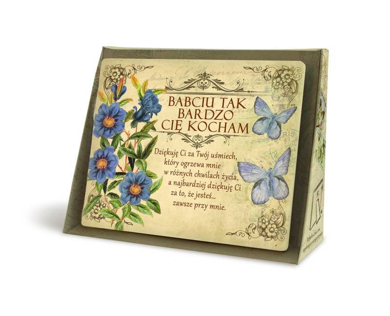 Tabliczka z sentencją, Babciu Kocham Cię