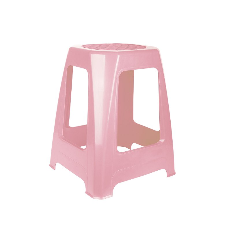 Zdjęcia - Krzesło Taboret stołek  do 200 KG Soft Róż
