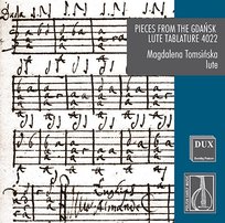Tabulatura Lutniowa 4022 Tomsińska Magdalena