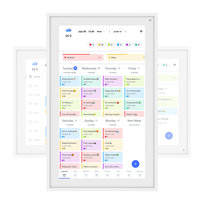 TABWEE 15,6-calowy cyfrowy kalendarz z tabelą obowiązków-Biały