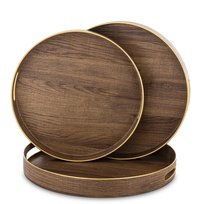 Taca Dekoracyjna Kpl 3 Szt do Serwowania i  Świece