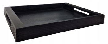 Taca drewniana BLACK do serwowania kelnerska 45x35 - PEEWIT