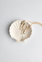 Taca Muszelka ze złoceniem