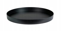 TACA TACKA CZARNA 27cm LOFT ozdoba do salonu na klucze drobiazgi świece