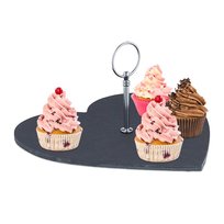 Taca w krztałcie serca z uchwytem do przenoszenia B32