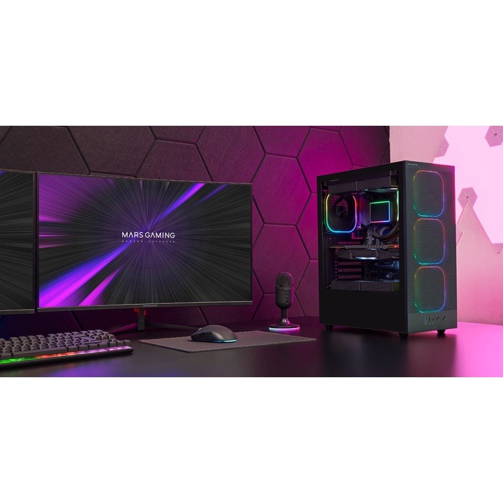 Tacens TACENS MARS MC-NEBULA 4x120mm ARGB ATX- obudowa