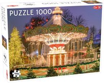 Tactic, puzzle, Around the World, Nothern Stars, Copenhagen Tivoli, 1000 el. Tactic