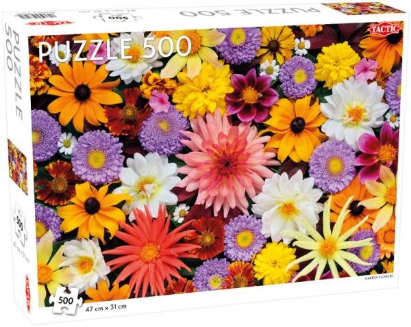 Фото - Пазли й мозаїки Tactic , puzzle, Lover's Special Special: Garden Flowers, 500 el. 