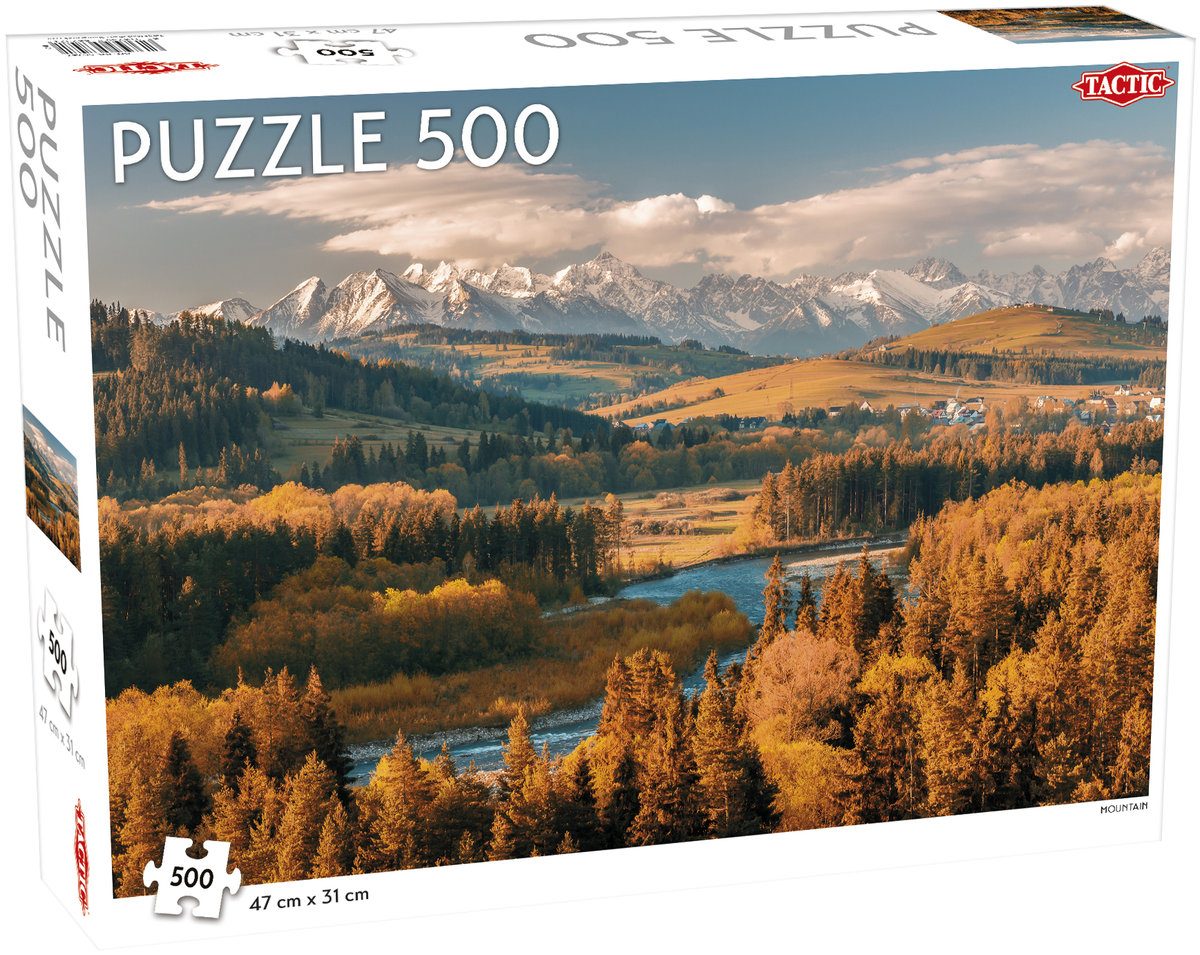 Фото - Пазли й мозаїки Tactic , puzzle, Mountain, 500 el. 