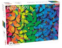 Tactic, puzzle, Rainbow Butterflies, 500 el. Tactic