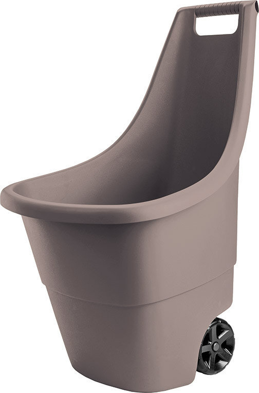 Taczka ogrodowa KETER Easy Go Breeze, brązowa, 50 l