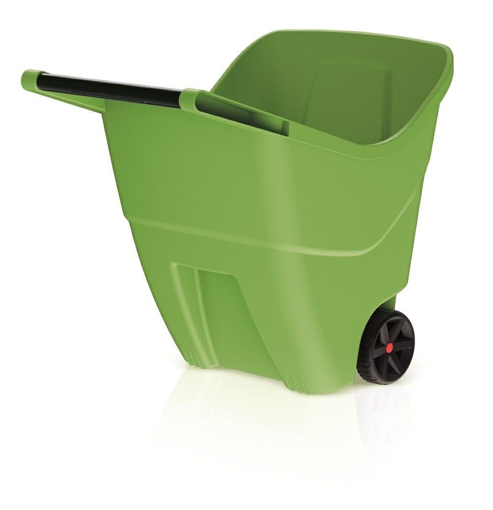 Taczka ogrodowa PROSPERPLAST Load Go II, oliwka, 85 l