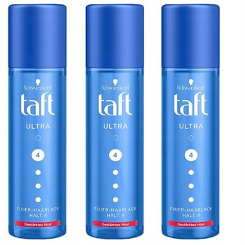 Taft Ultra Fixing Lakier d/włosów 200 ml MODELUJĄCY-atomizer,zestaw 3 sztuk - Taft