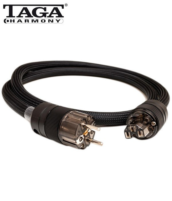 Zdjęcia - Kabel TAGA Harmony TPC-TS – Przewód zasilający 1,5m : Kolor - 1,5m 