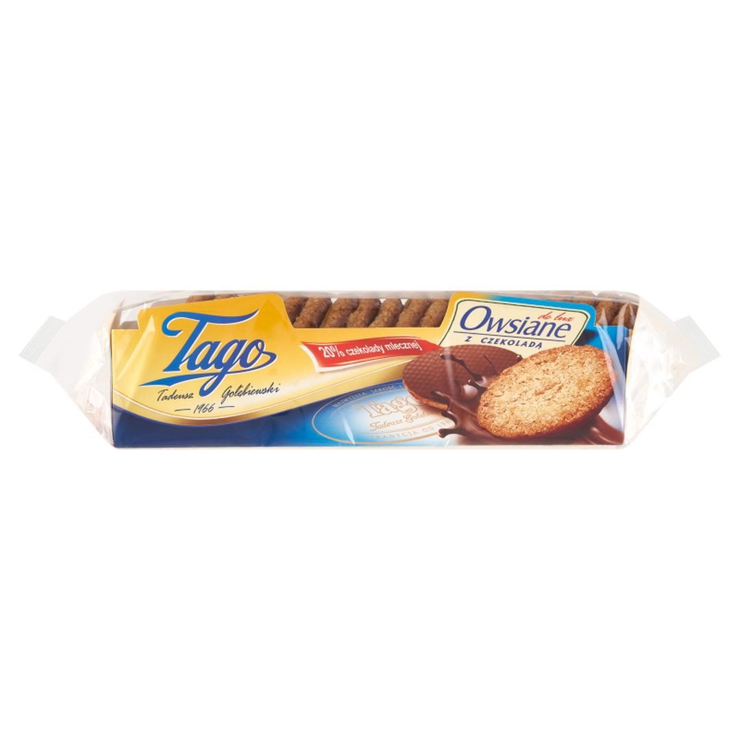 Tago Ciasteczka owsiane z czekoladą 210 g - Inna marka | Sklep EMPIK.COM