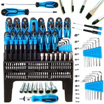 Tagred Zestaw Narzędziowy Śrubokręty, Wkrętaki, Bity, Stojak 122-El Solidne