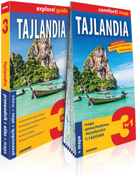Tajlandia 3w1: Przewodnik + atlas + mapa - Byrtek Katarzyna