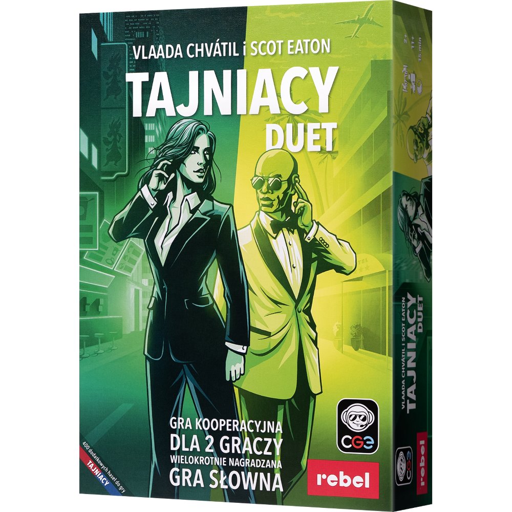 Tajniacy Duet, gra towarzyska, Rebel
