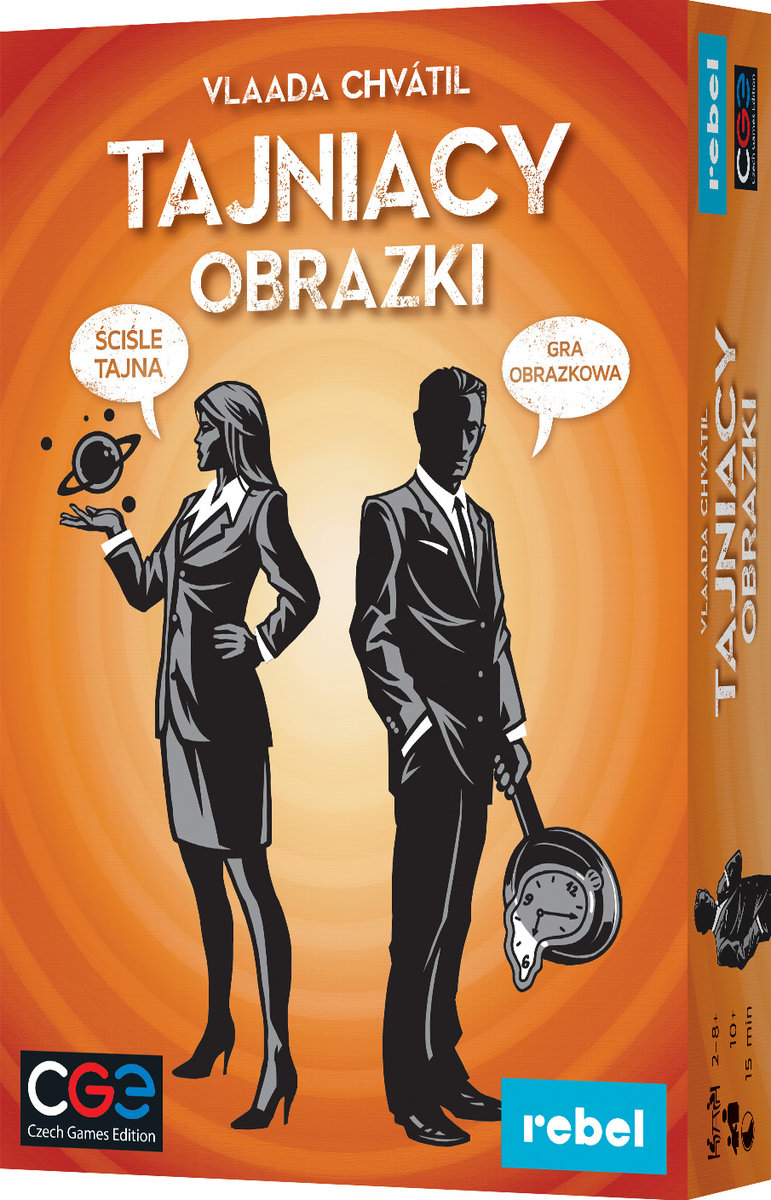 Tajniacy Obrazki, gra towarzyska, Rebel