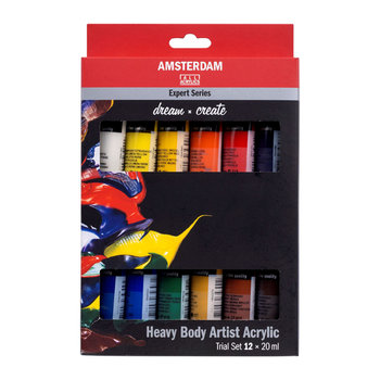 Talens Amsterdam Expert Farby akrylowe 12x20ml - Talens