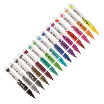 Talens Ecoline Brush Pen Set 15 Farben - VBS Hobby